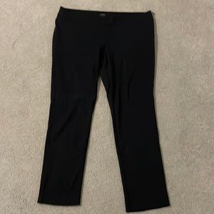 Size 16 Ann Taylor Skinny Ponte style black pant